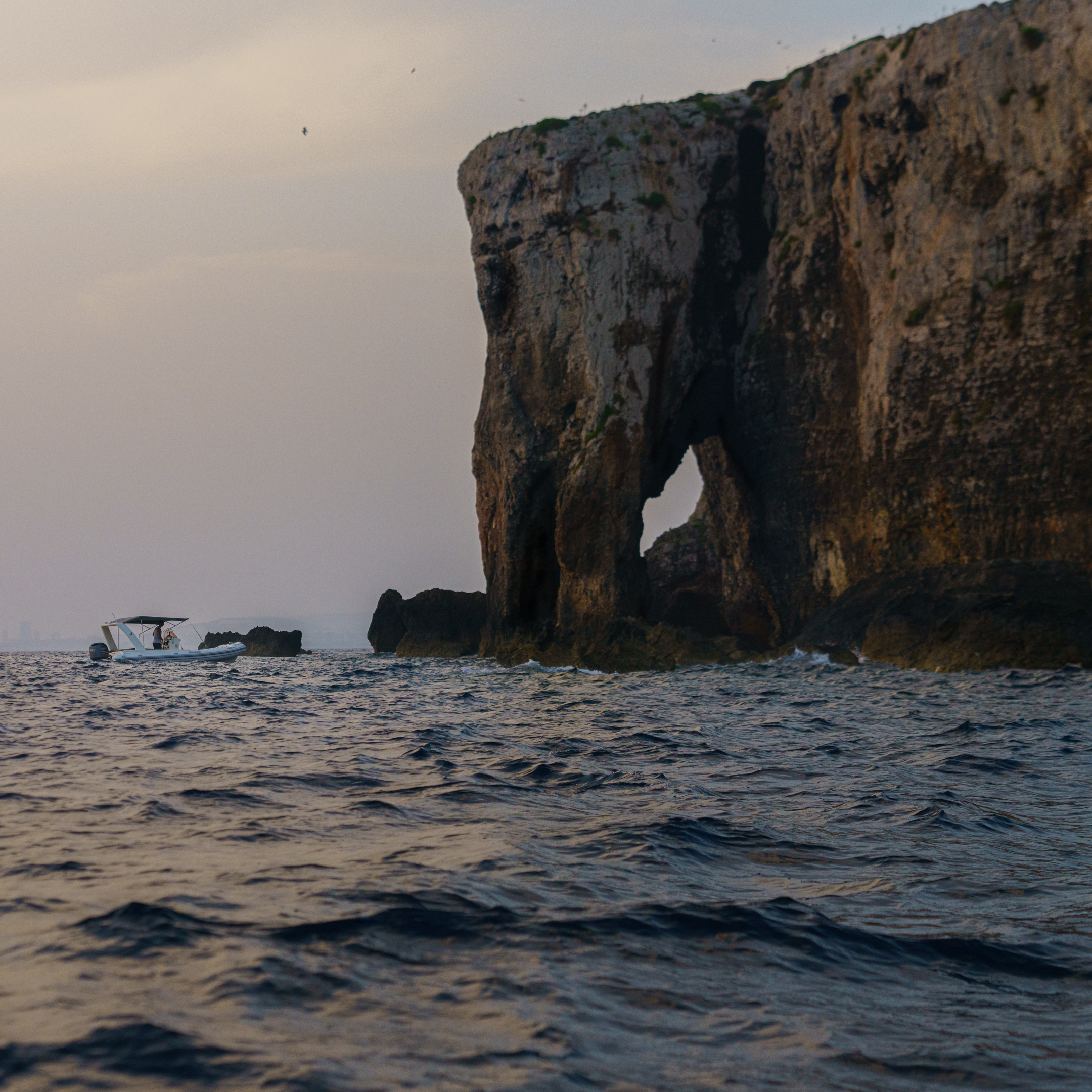 Elephant Rock in Malta, a popular spot for private boat tours