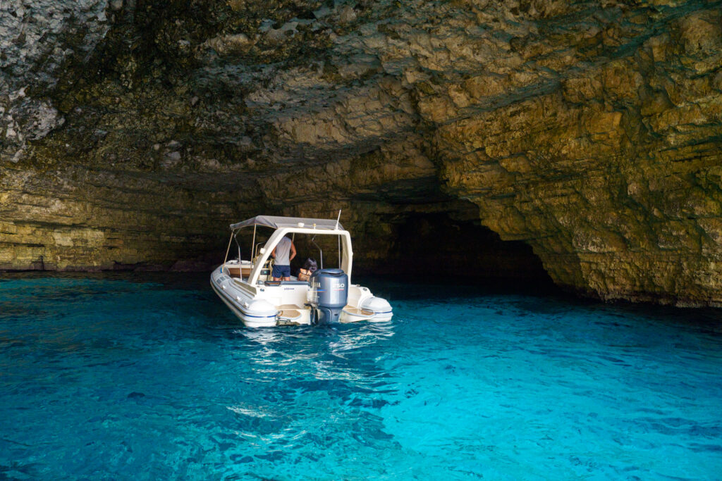 Comino Caves in Malta