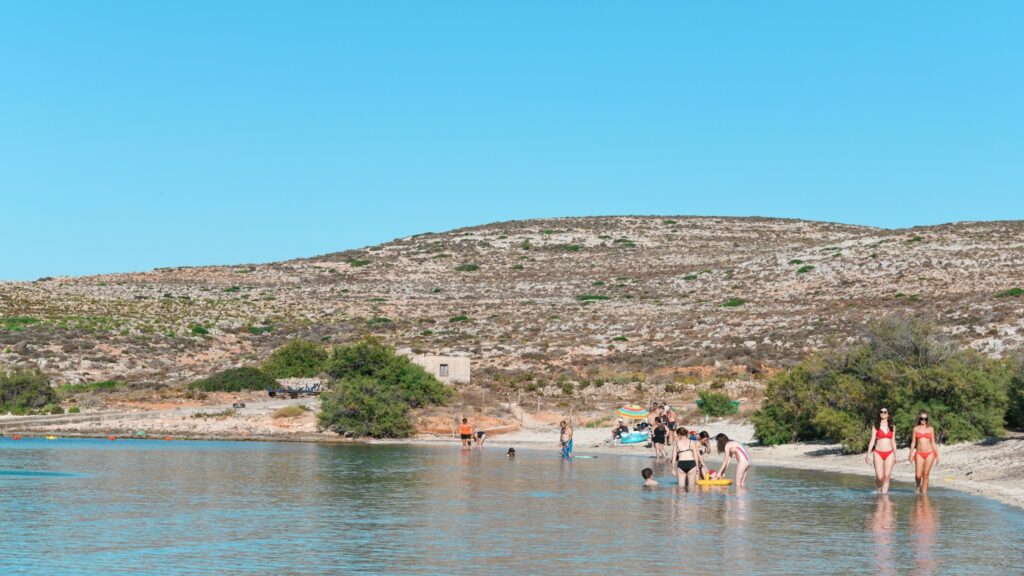 Stunning view of Santa Marija Bay Comino, perfect for a private boat tour Malta.