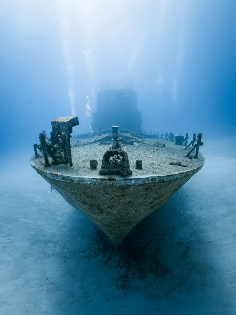 P31 wreck off the coast of Comino, Malta
