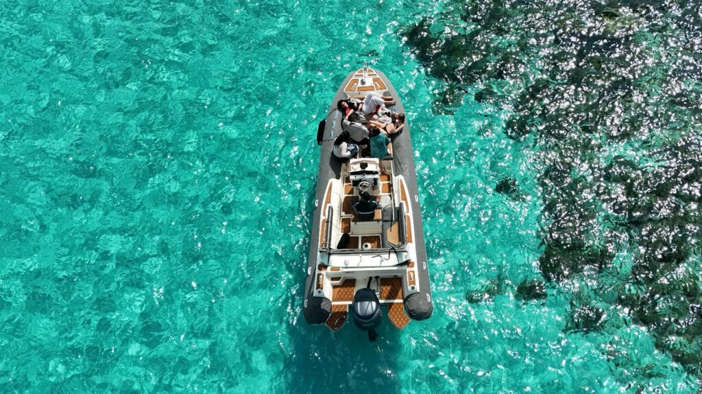 GOZOblu private boat tour in Malta offering personalised, exclusive trips to the Blue Lagoon, Comino Caves, and hidden beaches in Gozo with experienced skippers for smaller groups.