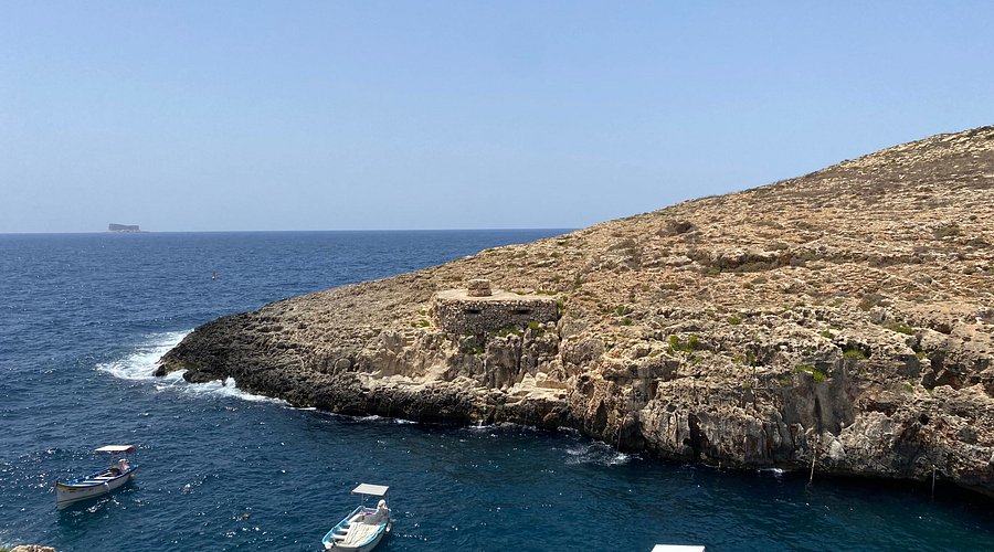 Scenic view of Wied iż-Żurrieq, Malta