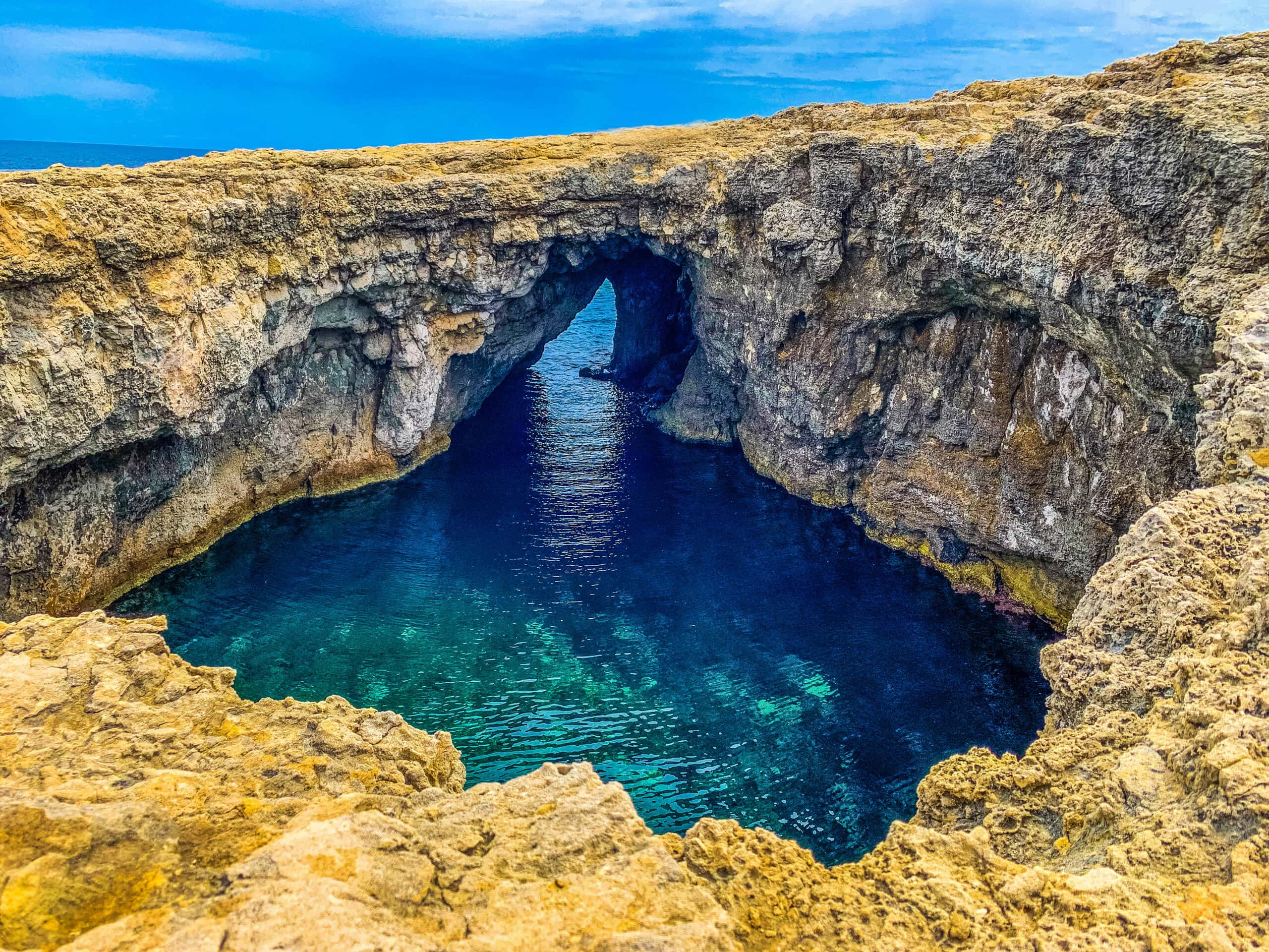 The stunning Coral Lagoon Malta