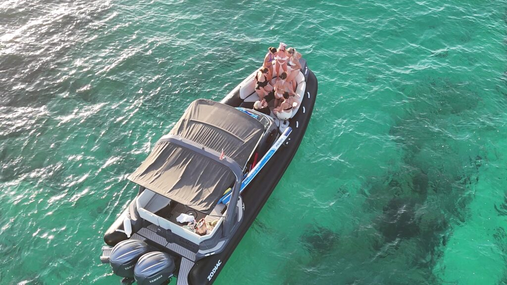 Private Boat Tour Experience visiting Gozo in one day with stunning coastal views and crystal-clear waters