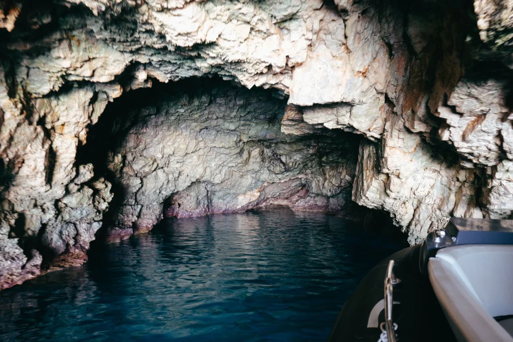 Comino cave captured by Justyn Jen during her private boat tour experience with GOZOblu Private Boat Tours